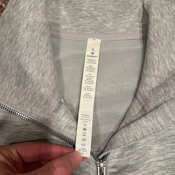 Lululemon full zip sweatshirt - Picture 3 of 4
